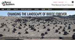 Desktop Screenshot of boccebuildersofamerica.com